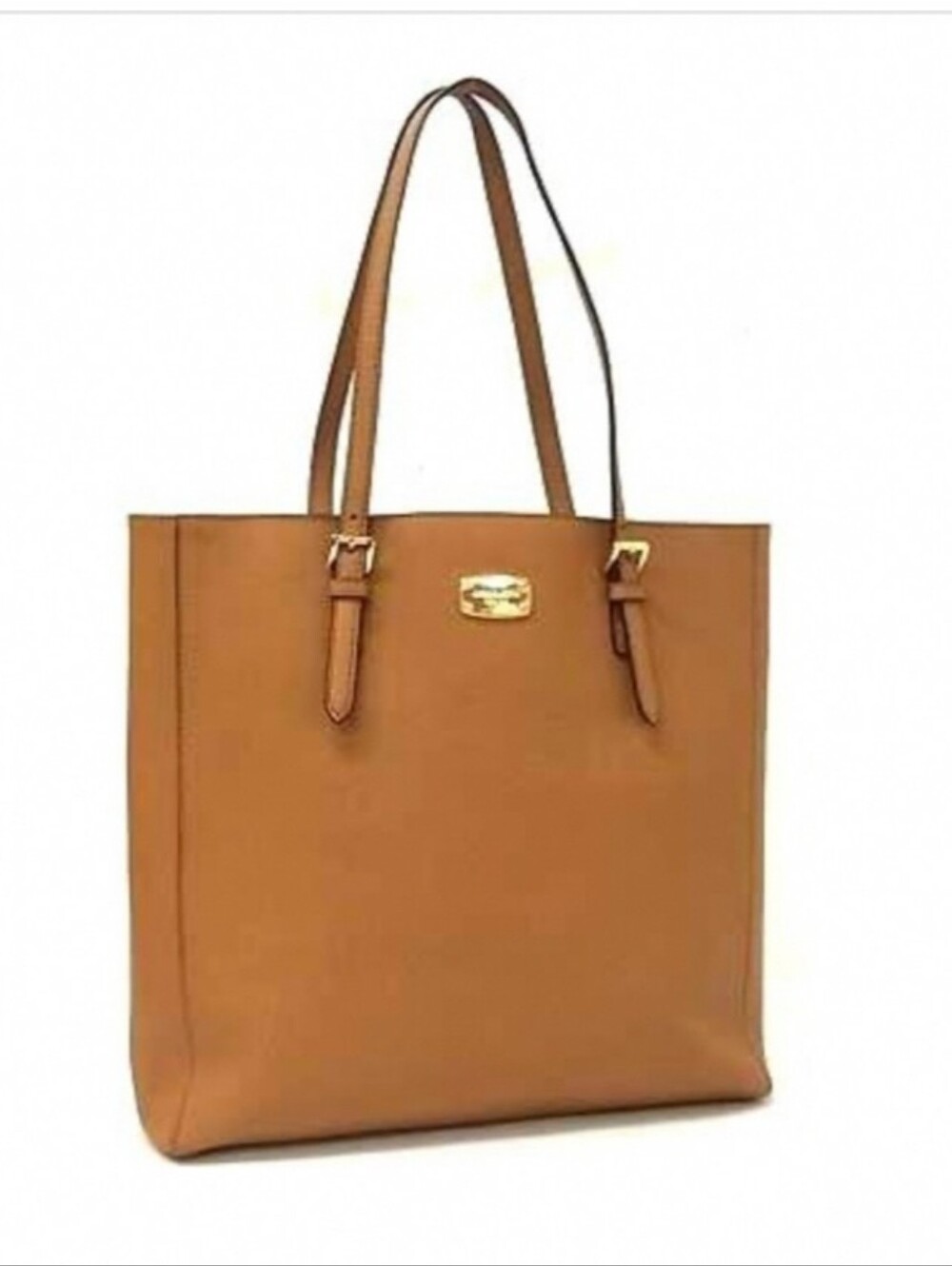 NWOT Michael Kors Jet Set Travel North/South Brown Saffiano Leather Large Tote🤎